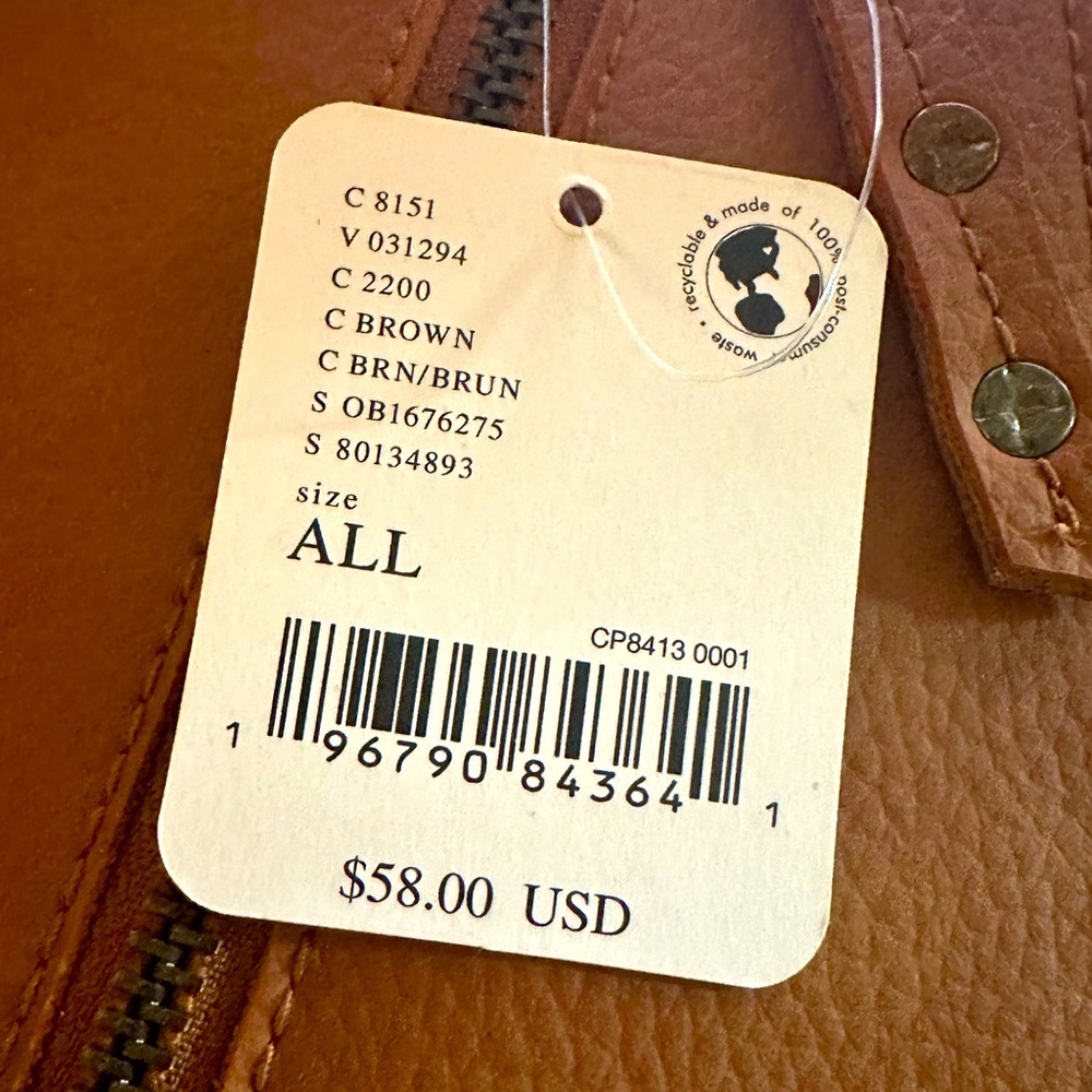 Free People Distressed Vegan Wallet - Picture 7 of 7